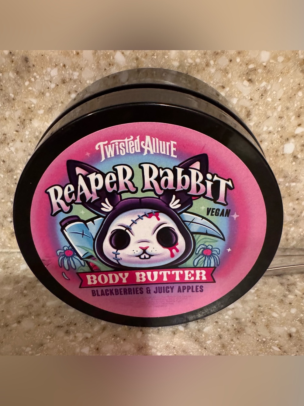 Twisted Allure Reaper Rabbit Body Butter - Blackberries & Juicy Apples New